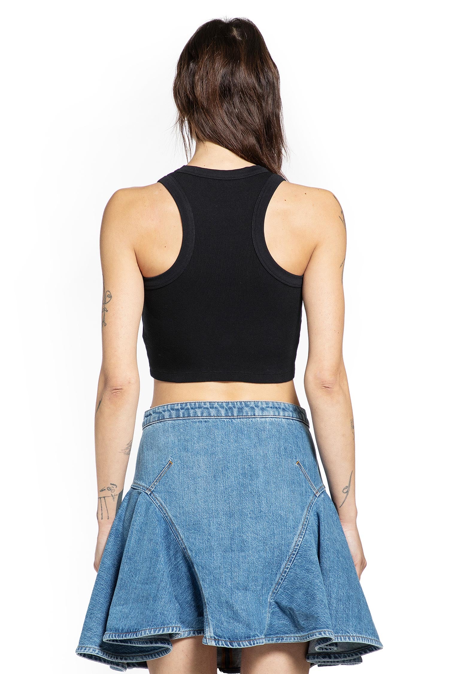 Givenchy Paris Cropped Tank Top