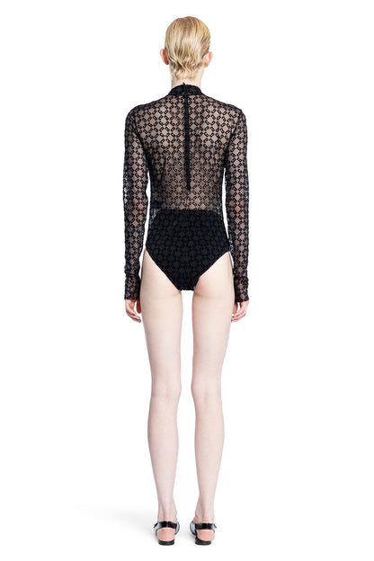 GIVENCHY WOMAN BLACK BODYSUITS