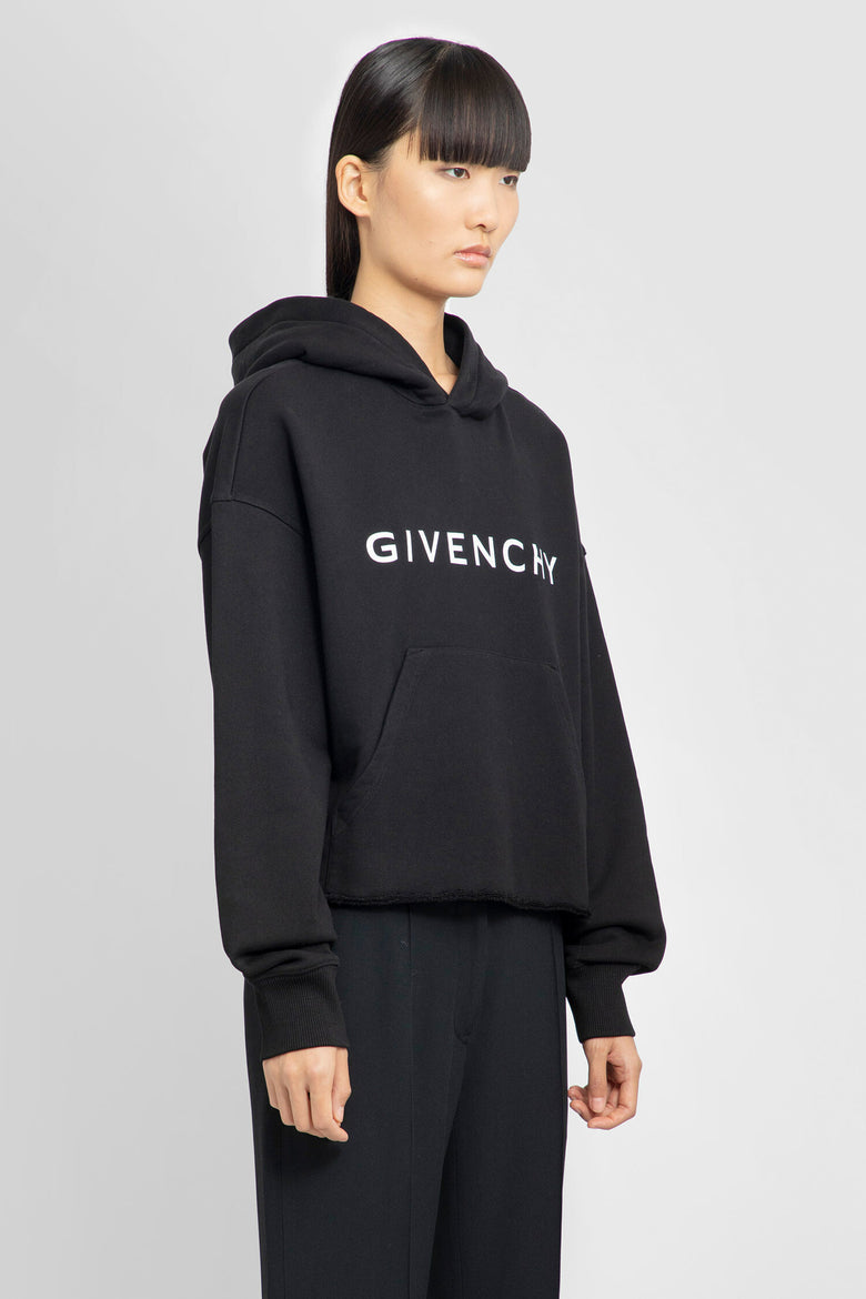 GIVENCHY WOMAN BLACK SWEATSHIRTS