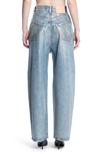 ACNE STUDIOS WOMAN BLUE JEANS