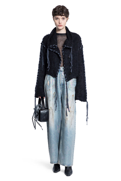 ACNE STUDIOS WOMAN BLUE JEANS