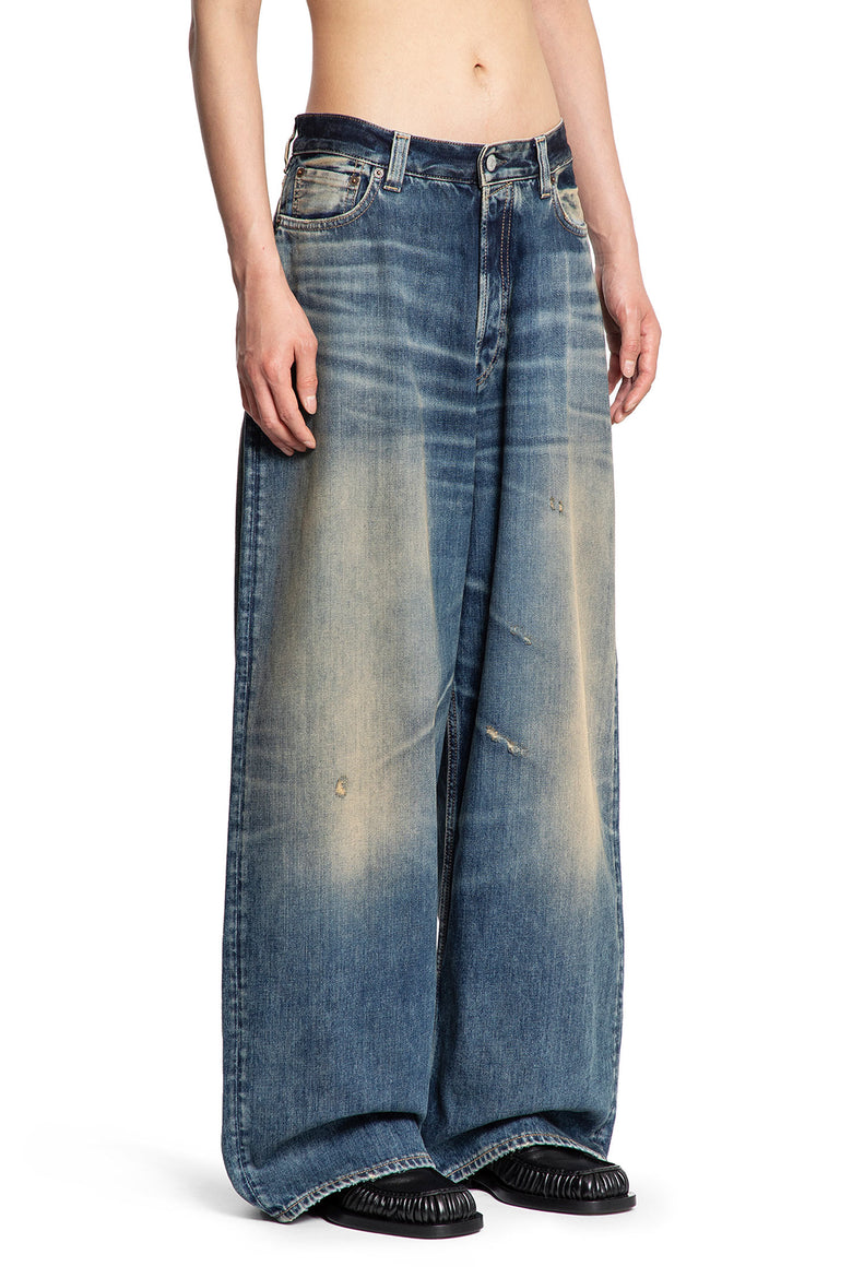 ACNE STUDIOS WOMAN BLUE JEANS