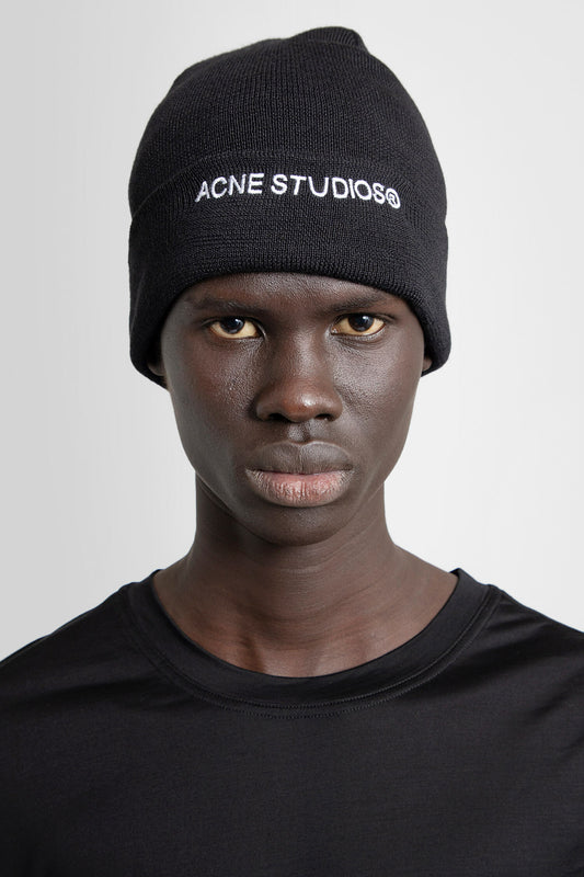 ACNE STUDIOS MAN BLACK HATS