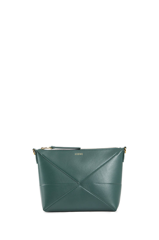 LOEWE WOMAN GREEN CLUTCHES & POUCHES