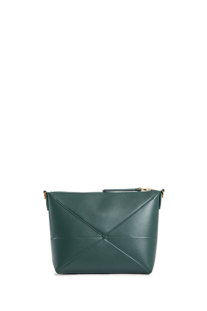 LOEWE WOMAN GREEN CLUTCHES & POUCHES