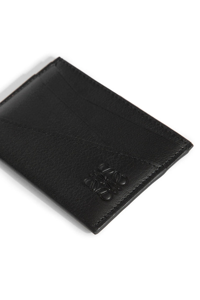 LOEWE Black Puzzle Edge Plain Cardholder man