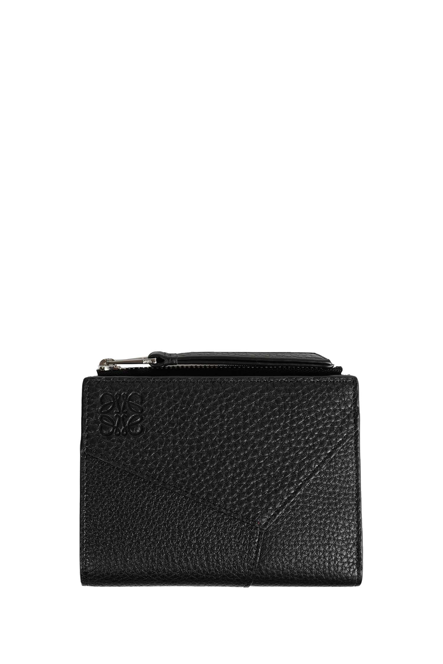 Puzzle Edge Bifold Coin Wallet