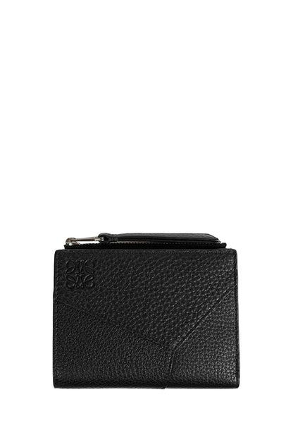 Puzzle Edge Bifold Coin Wallet