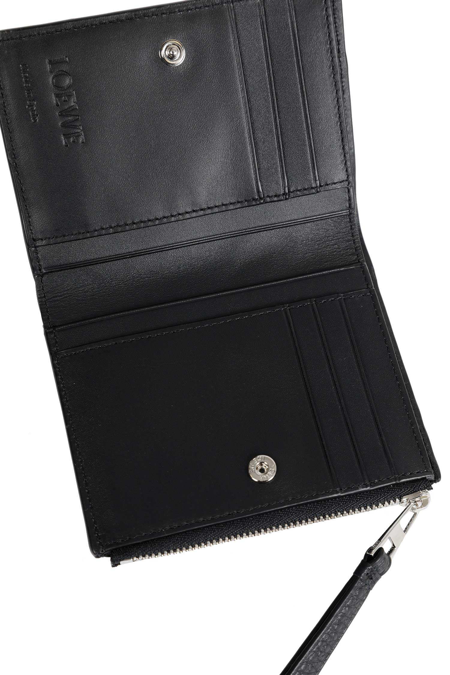 LOEWE Puzzle Edge Bifold Coin Wallet man