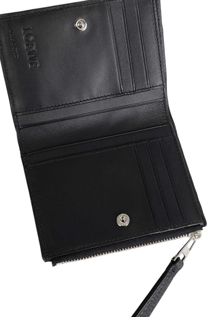 Puzzle Edge Bifold Coin Wallet