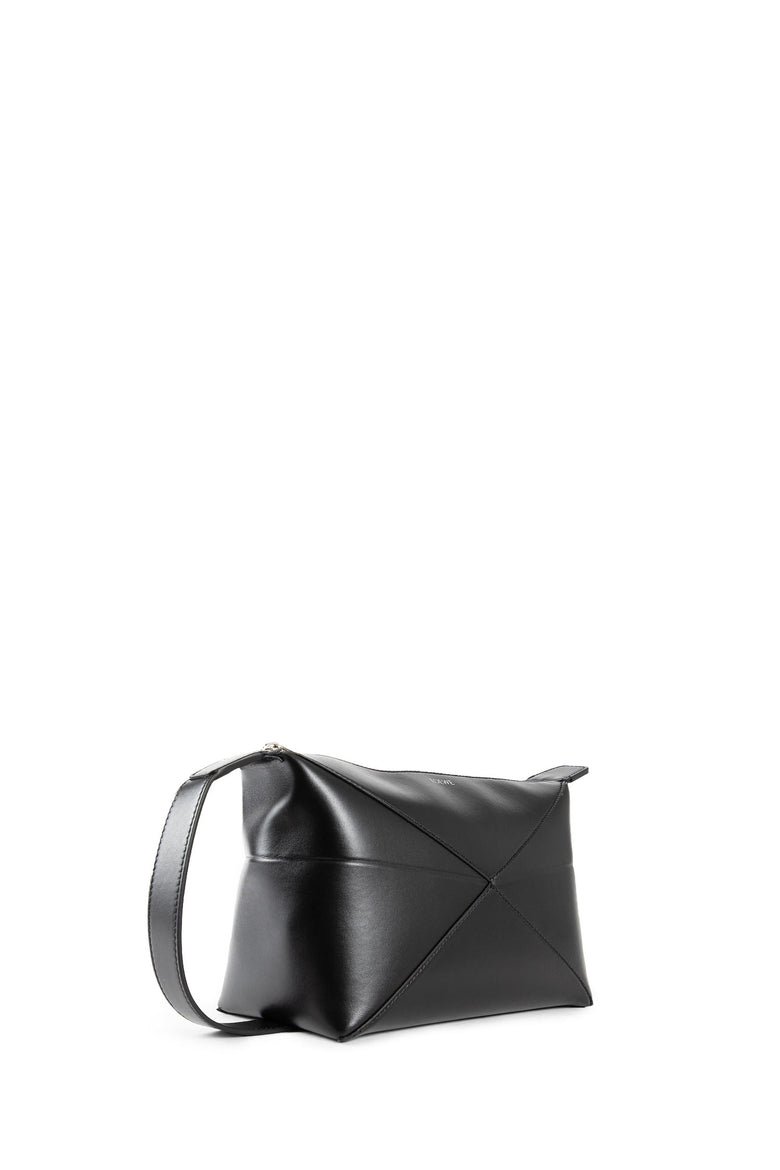 LOEWE MAN BLACK TOP HANDLE BAGS