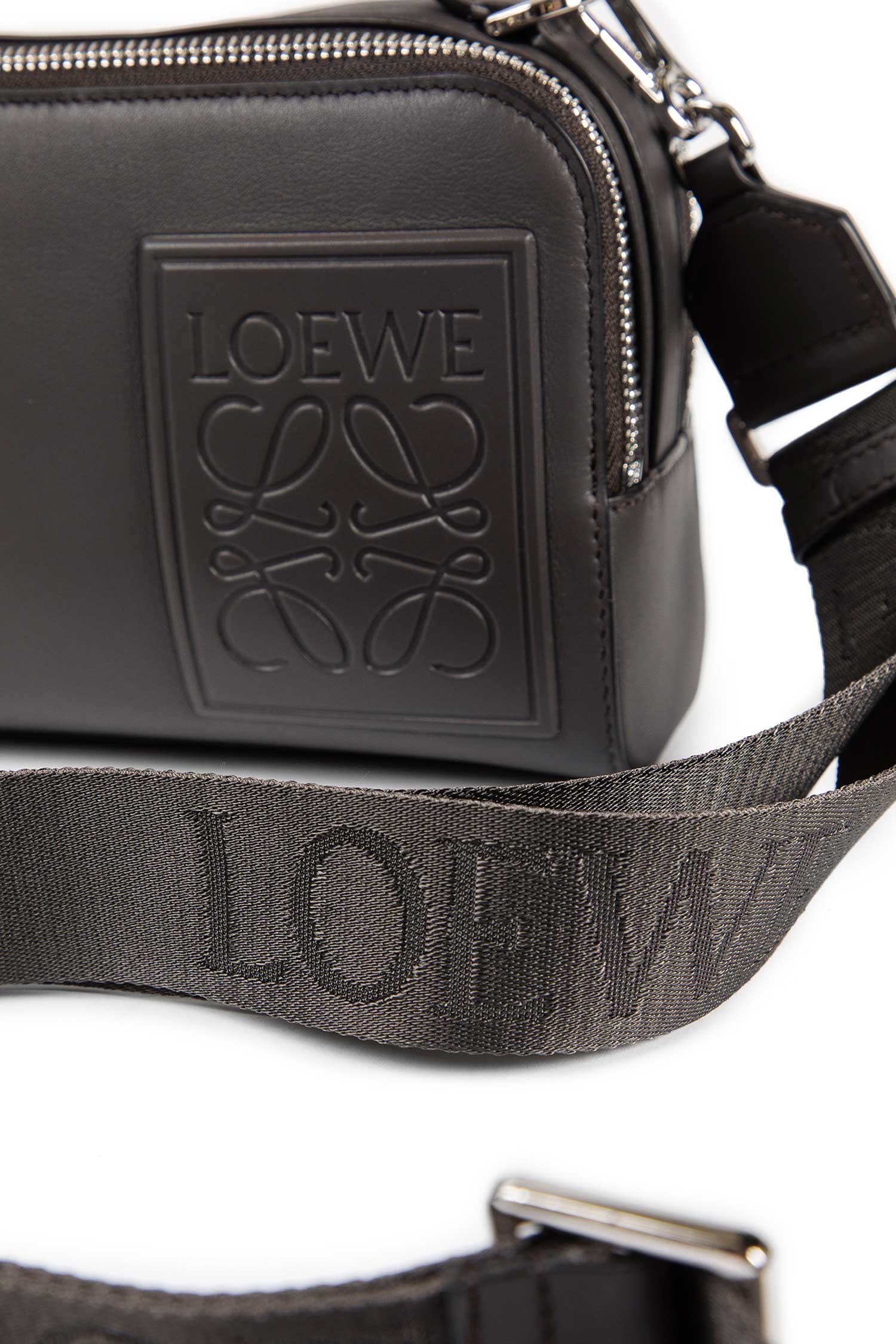 Mini Crossbody Camera Bag in Satin Calfskin