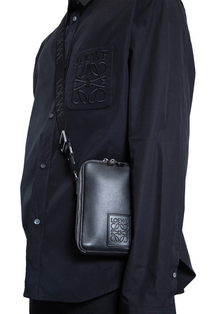 LOEWE MAN BLACK CROSSBODY BAGS