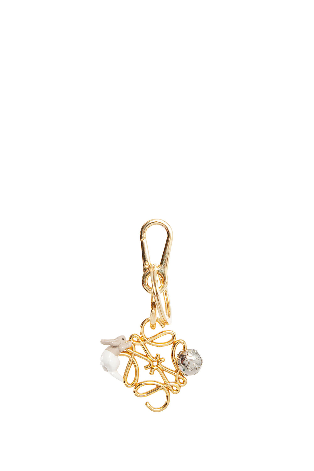 LOEWE WOMAN GOLD KEYCHAINS