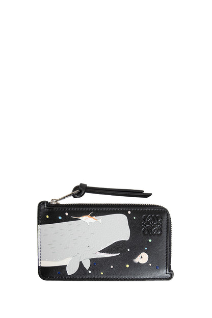 LOEWE WOMAN BLACK WALLETS & CARDHOLDERS