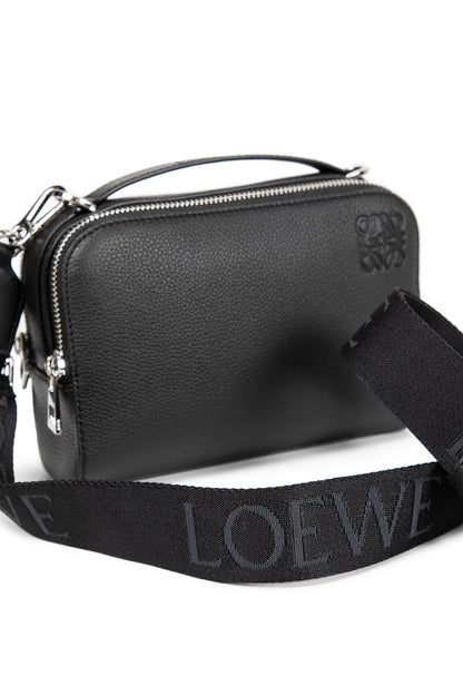 Mini Camera Crossbody bag in soft grained calfskin