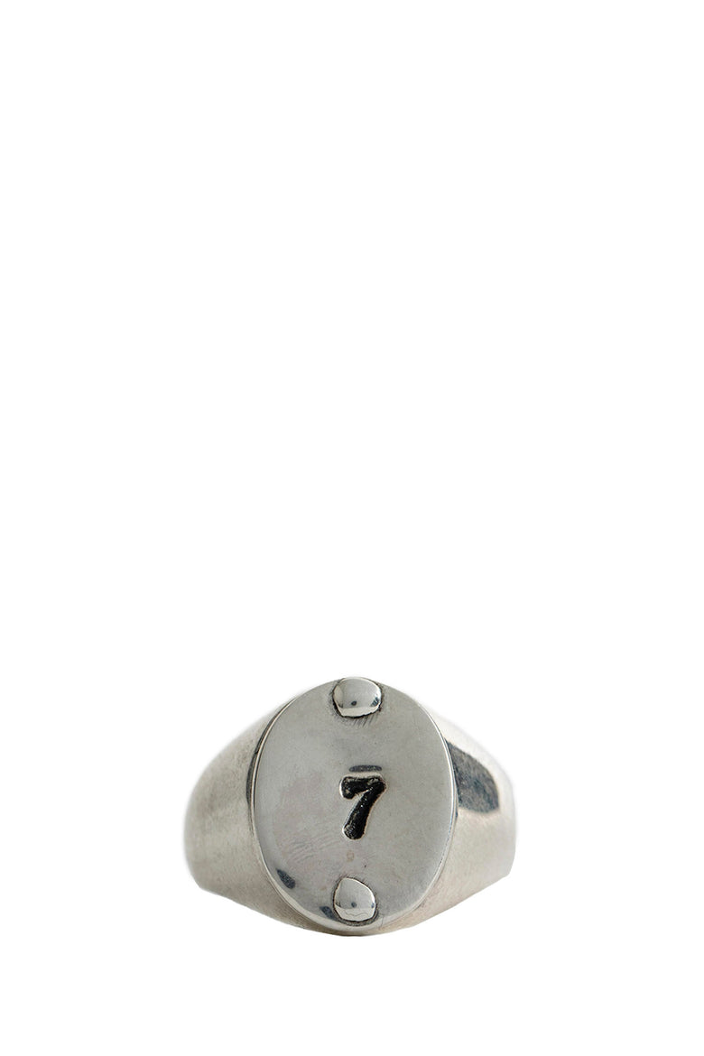 SERGE THORAVAL ''7'' Signet Ring unisex