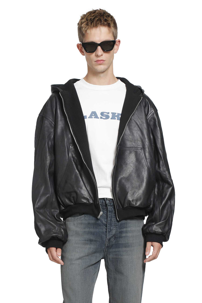 ALEXANDER DIGENOVA Leather Underground Jacket man