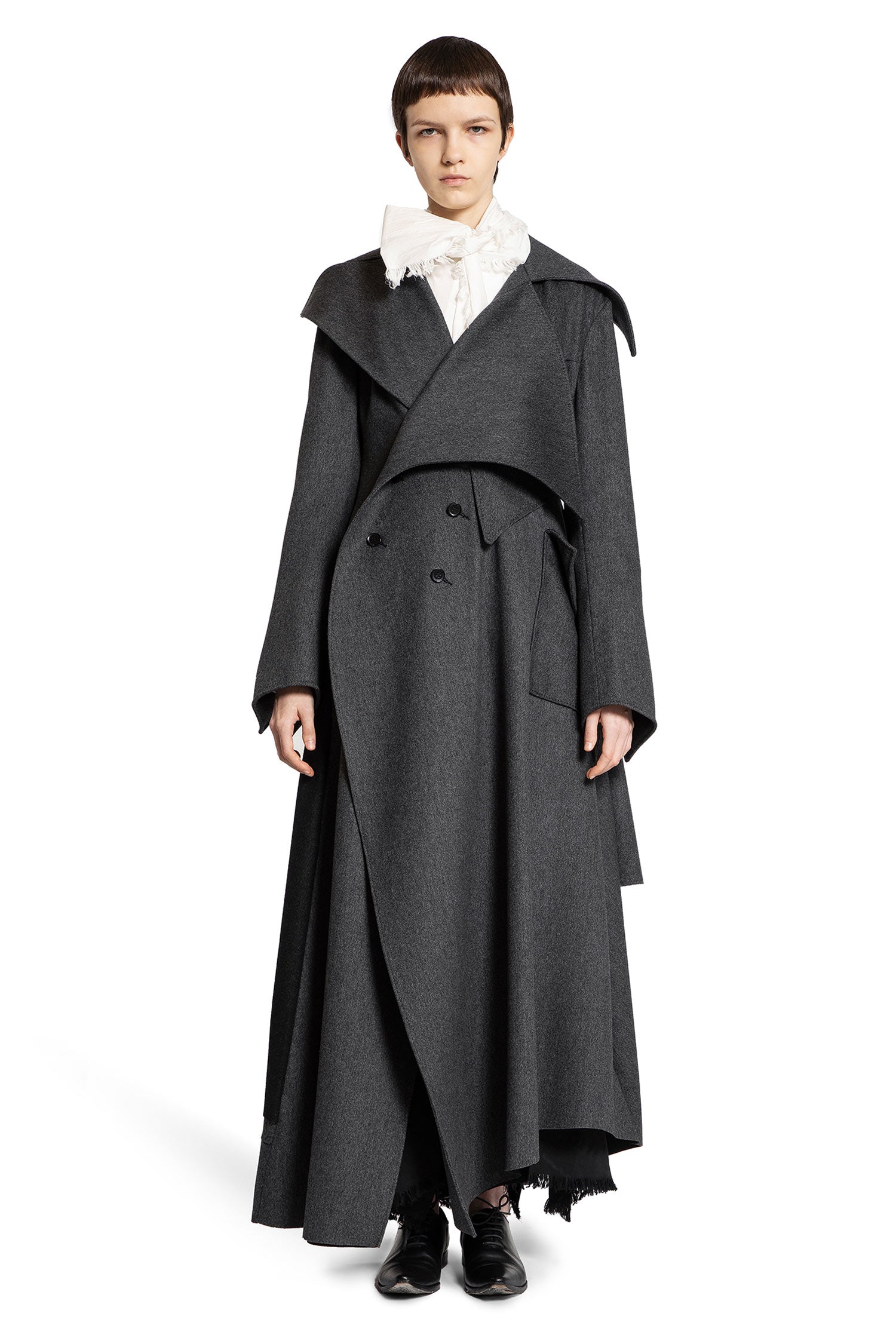 YEHUAFAN WOMAN GREY COATS