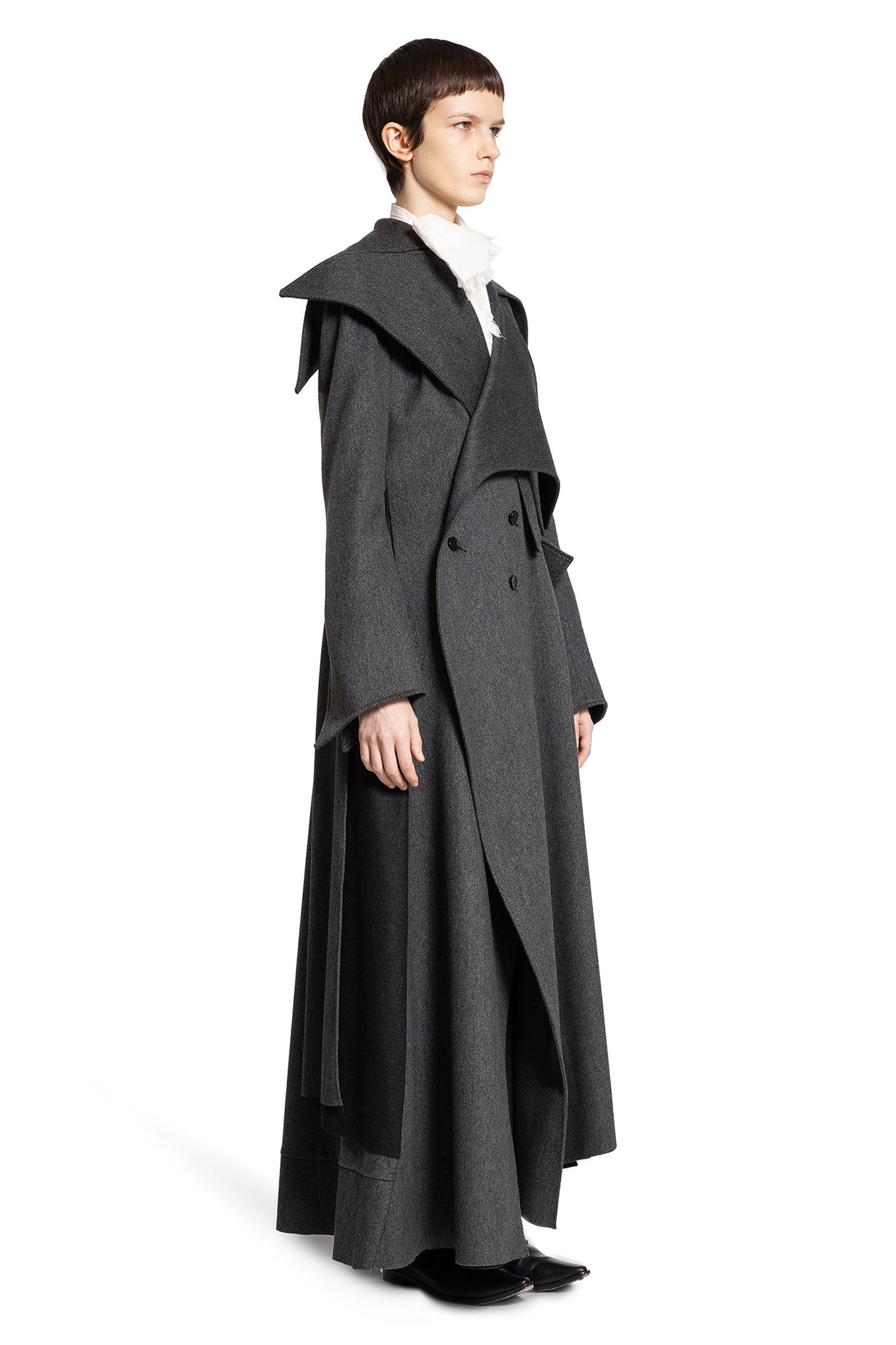 YEHUAFAN WOMAN GREY COATS