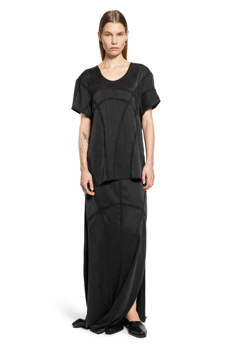 Overlock Silk Satin T-Shirt - Antonioli.eu