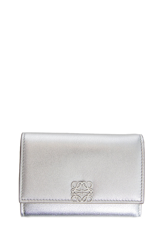 LOEWE WOMAN SILVER WALLETS & CARDHOLDERS