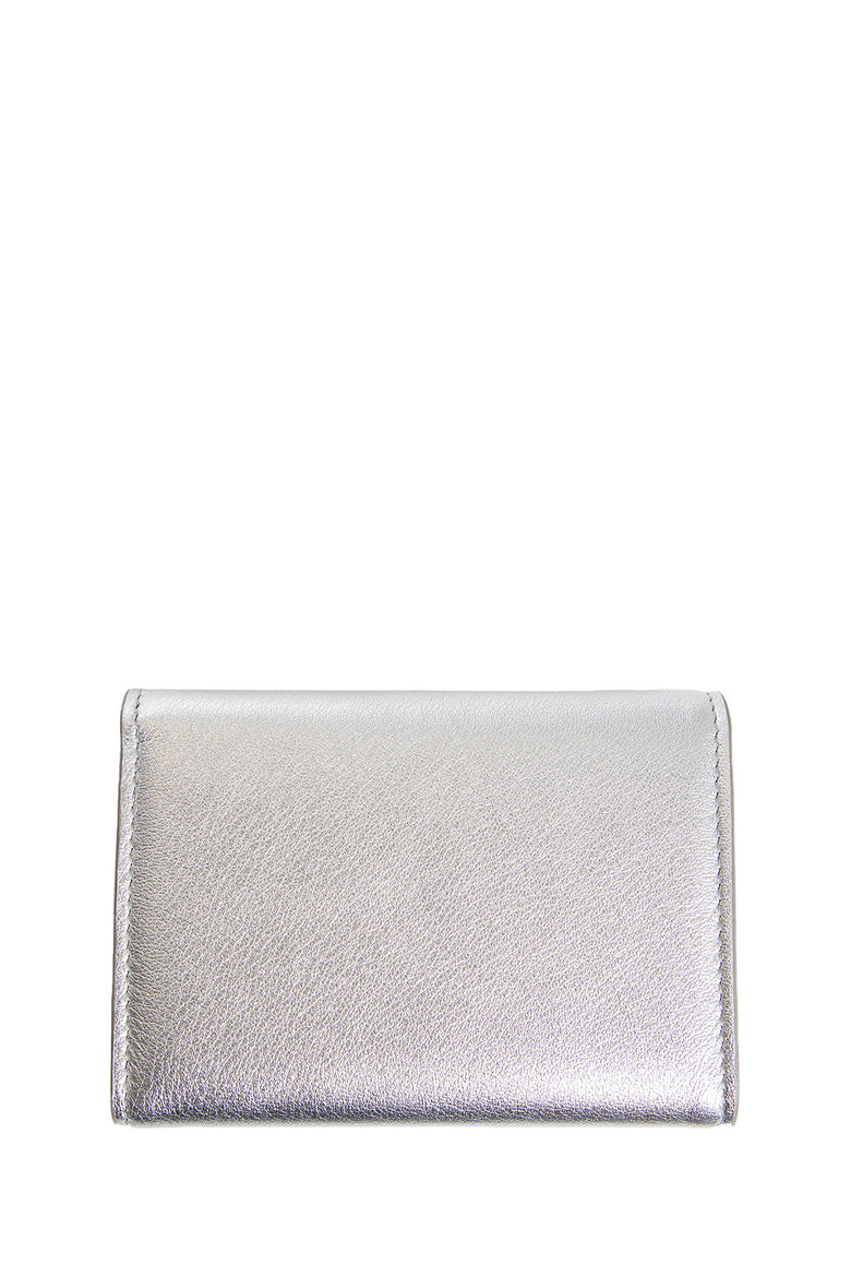 LOEWE WOMAN SILVER WALLETS & CARDHOLDERS