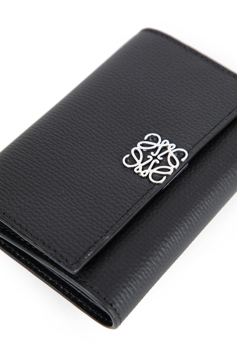 LOEWE WOMAN BLACK WALLETS & CARDHOLDERS