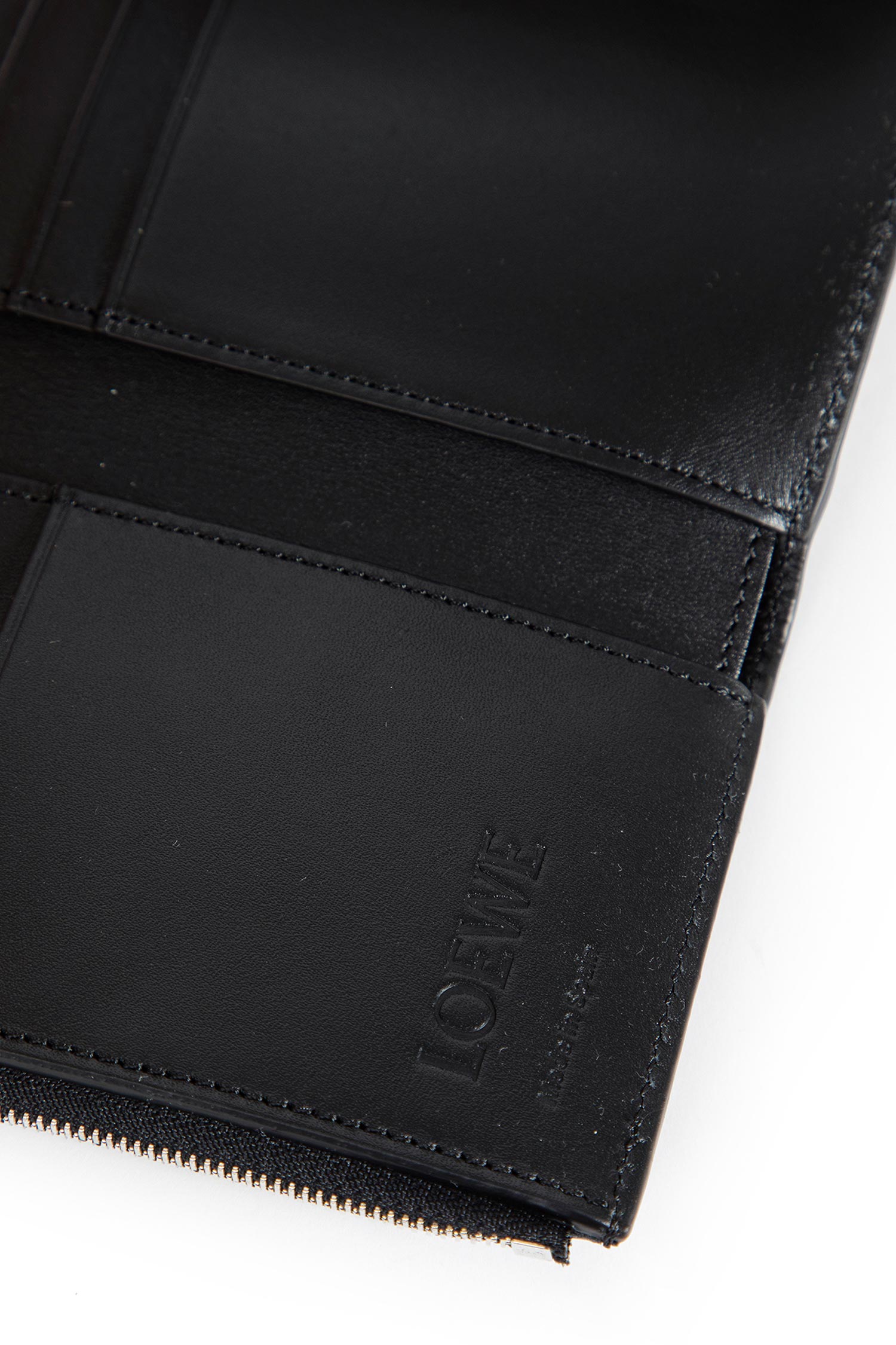 LOEWE WOMAN BLACK WALLETS & CARDHOLDERS