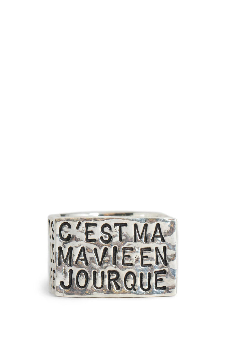 SERGE THORAVAL Ma Vie Large Chevalière Ring unisex