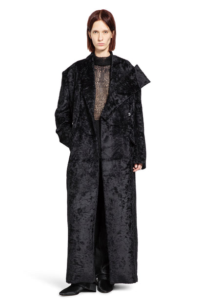 Brushed Wool Coat