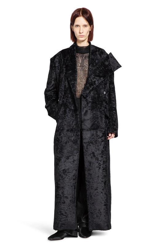 Brushed Wool Coat