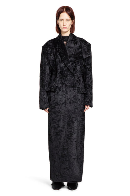 Brushed Wool Coat