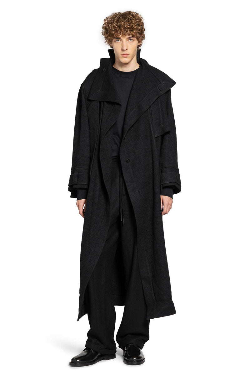 Asymmetric Alpaca Silk Coat