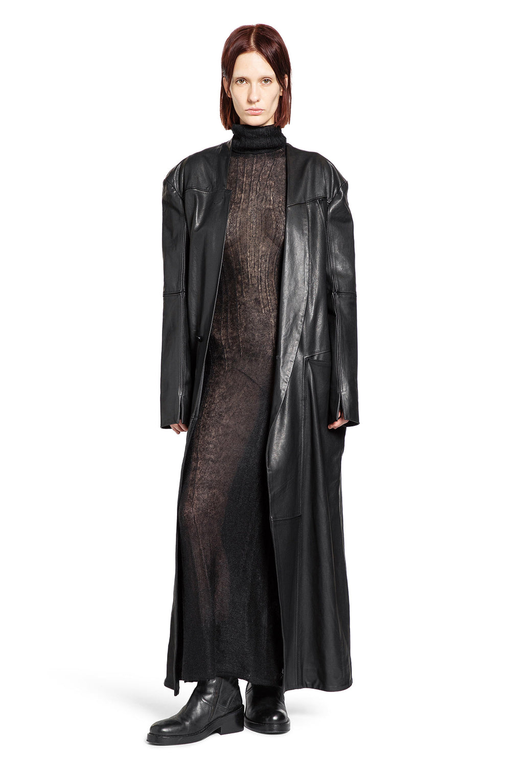 Mohair Turtleneck Dress