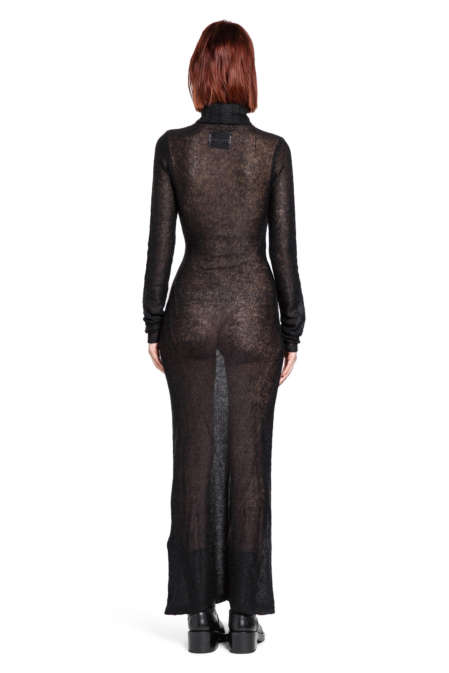 Mohair Turtleneck Dress