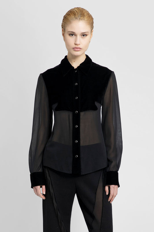 TOM FORD WOMAN BLACK SHIRTS