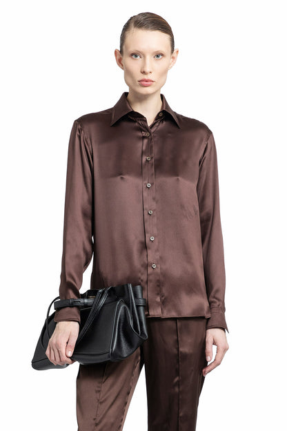 Antonioli TOM FORD WOMAN BROWN SHIRTS