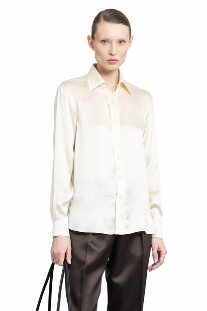 Antonioli TOM FORD WOMAN OFF-WHITE SHIRTS