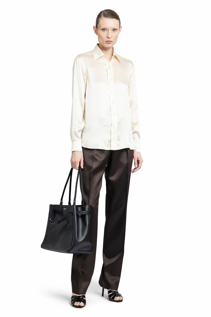 TOM FORD WOMAN OFF-WHITE SHIRTS