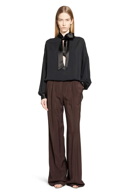 Tuxedo Detailed Tunic Shirt