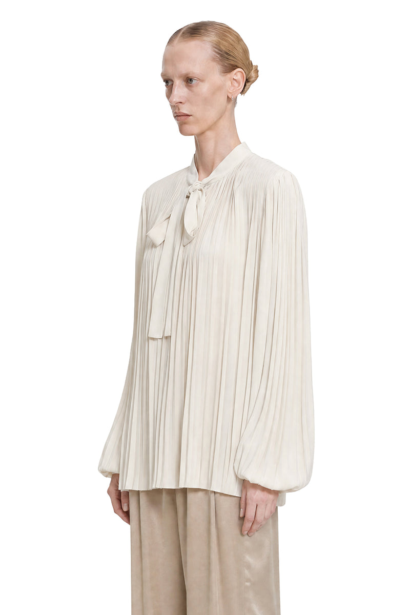 TOM FORD Pleated Viscose Crepe de Chine Shirt woman