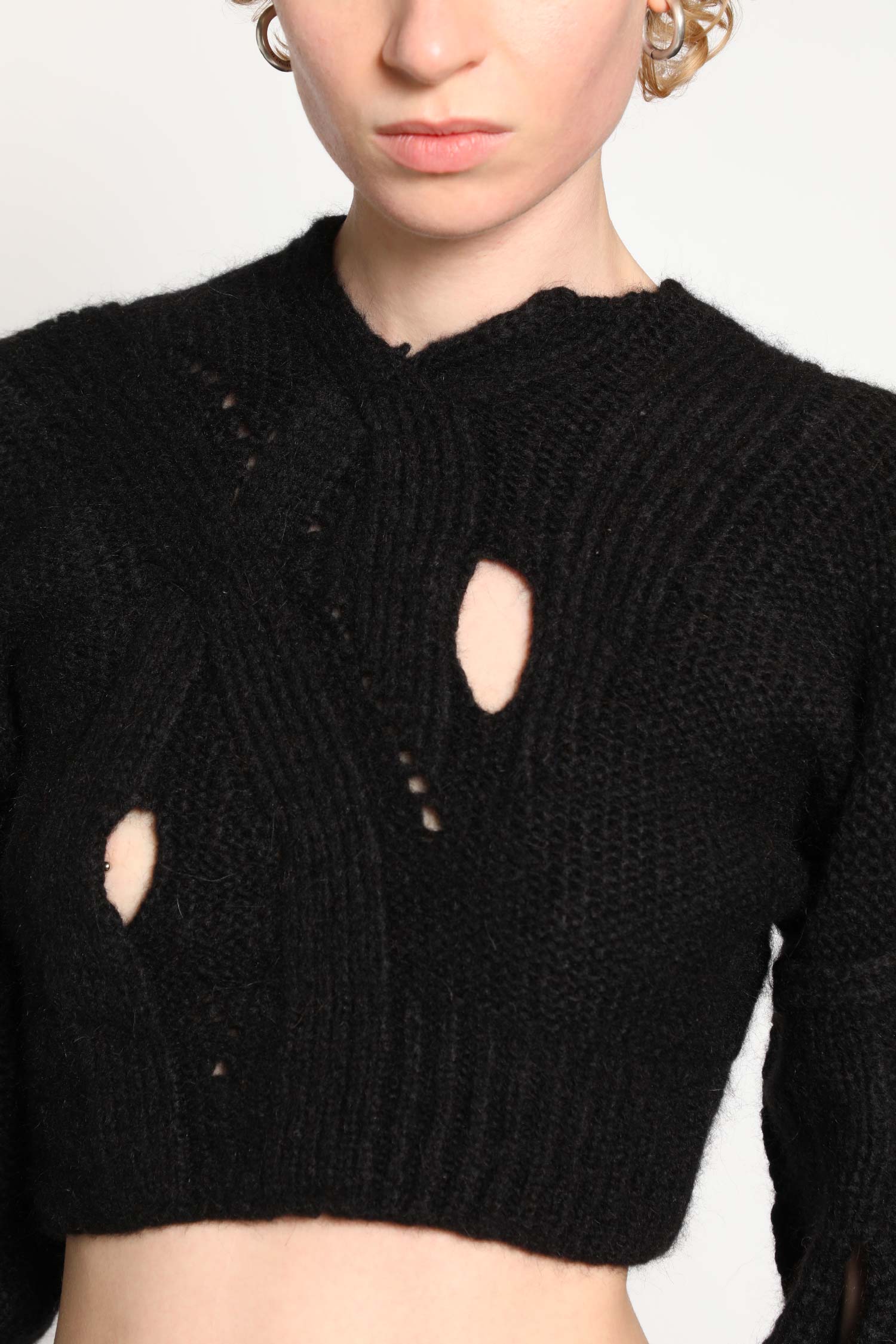 Cables Crop Top