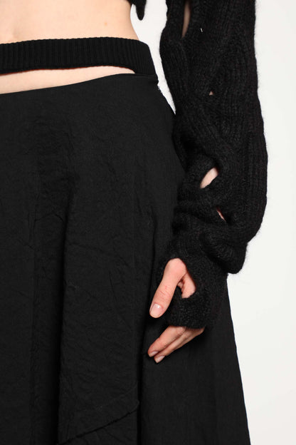 Cables Crop Top
