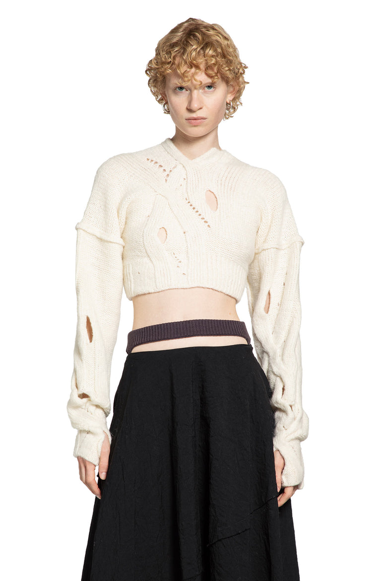 Cables Crop Top