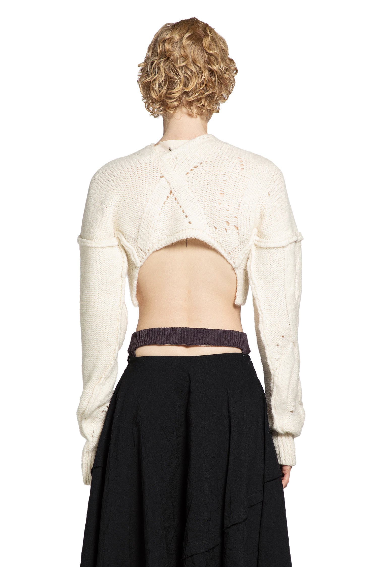 Cables Crop Top