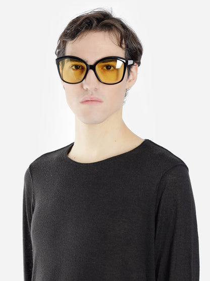 SATURNINO EYEWEAR UNISEX BLACK EYEWEAR