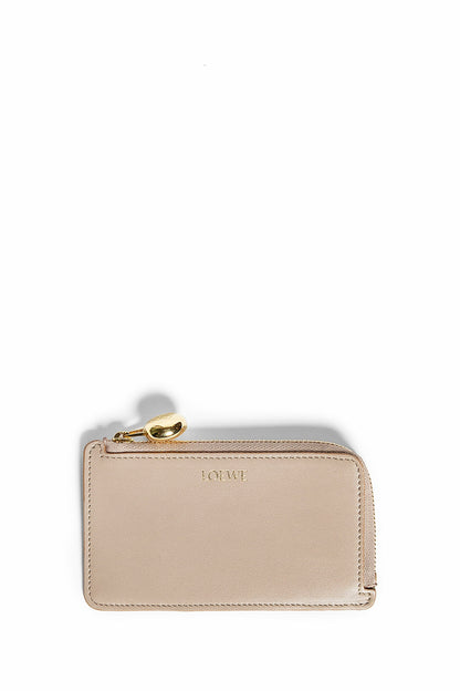 LOEWE WOMAN BEIGE WALLETS & CARDHOLDERS