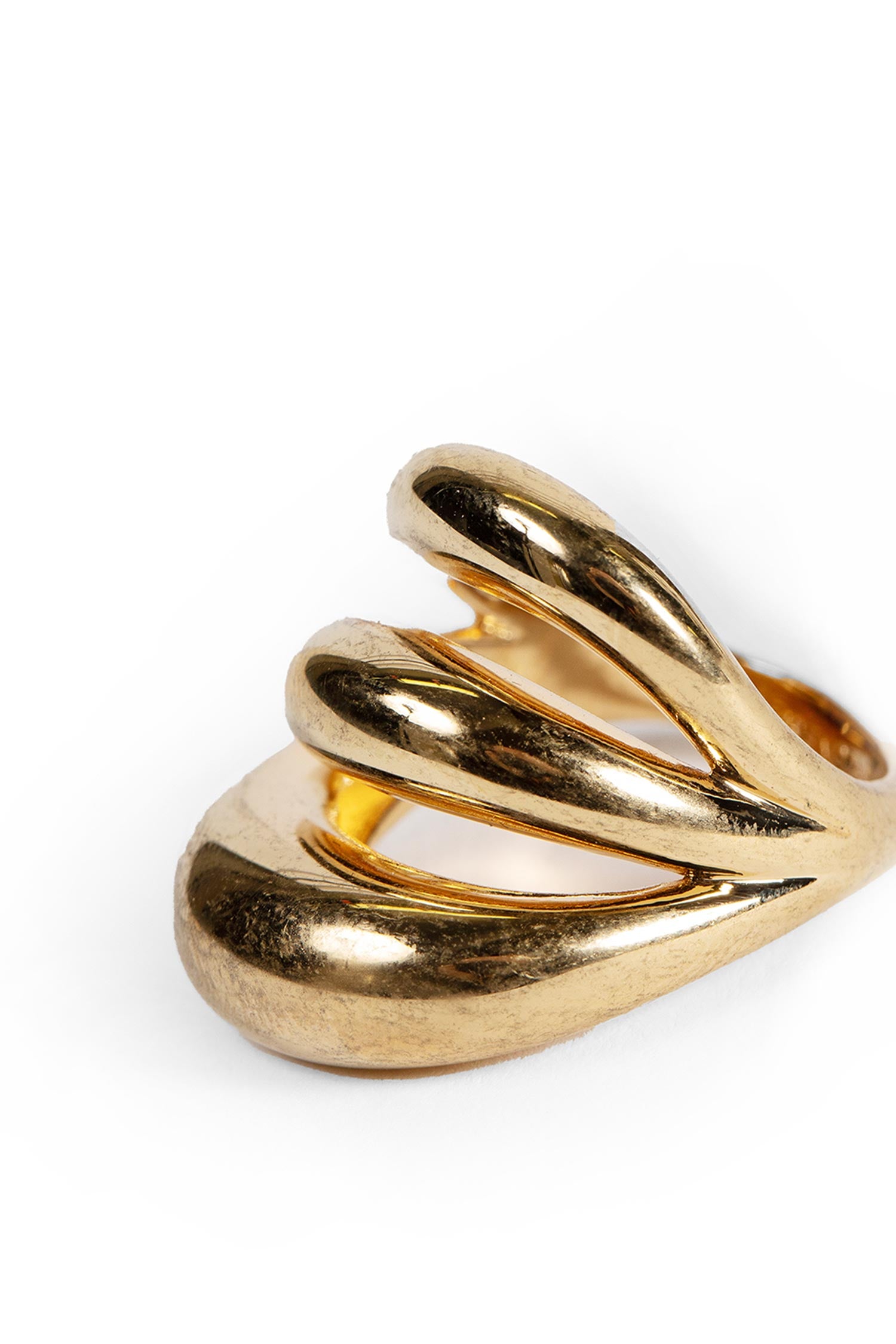 Triptych Blow Up Gold Ring