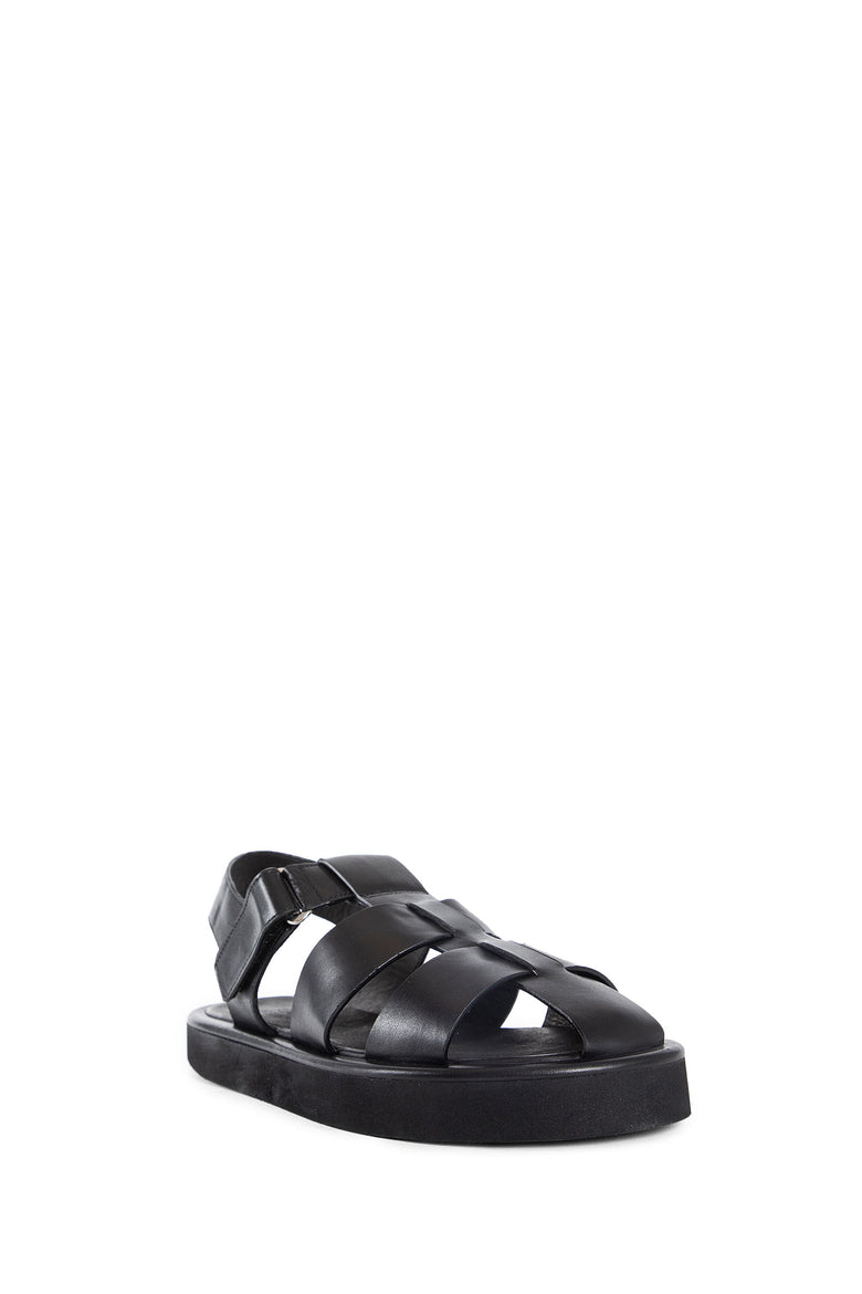 STUDIO NICHOLSON WOMAN BLACK SANDALS & SLIDES